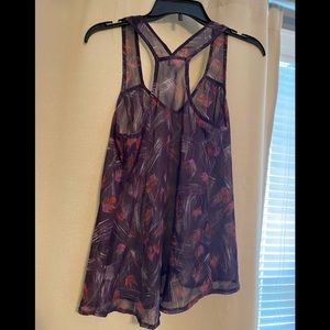 Colorful tank. Never worn!